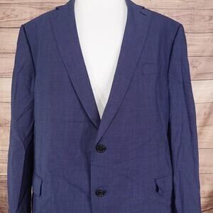 Lauren Ralph Lauren Blazer Mens 50L Wool Two Button Notch Lapel Sport Coat
